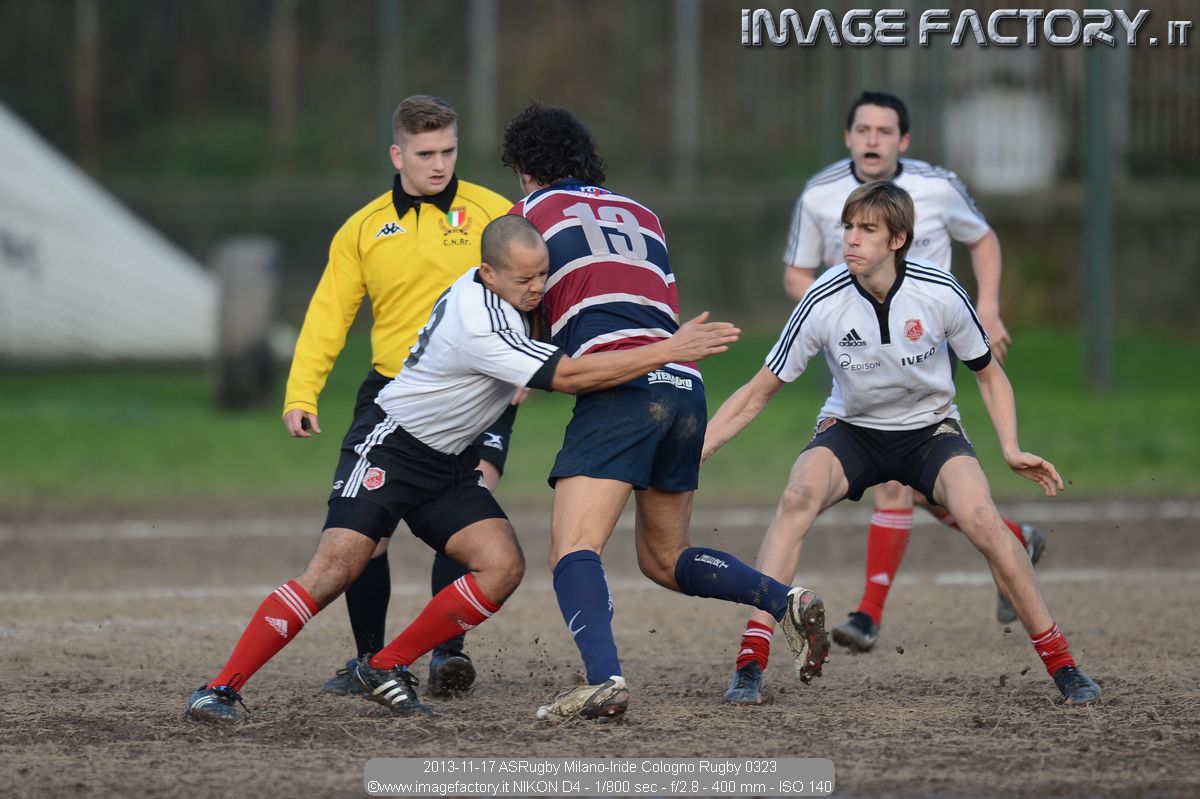 2013-11-17 ASRugby Milano-Iride Cologno Rugby 0323